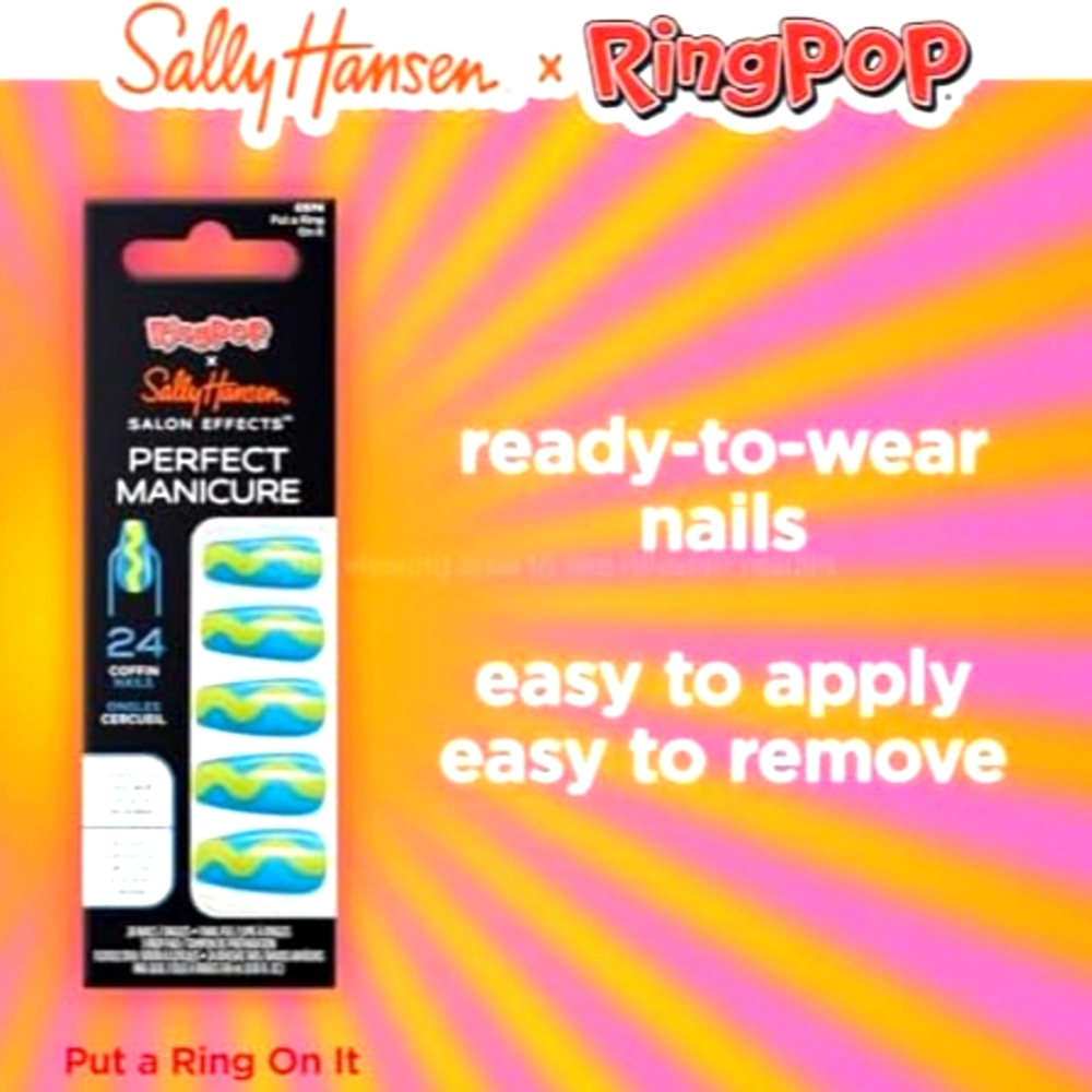 Sally Hansen Ring Pop Perfect Manicure Coffin Nails - Picture 3 of 3